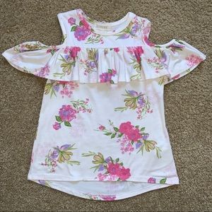 Girls Floral Top